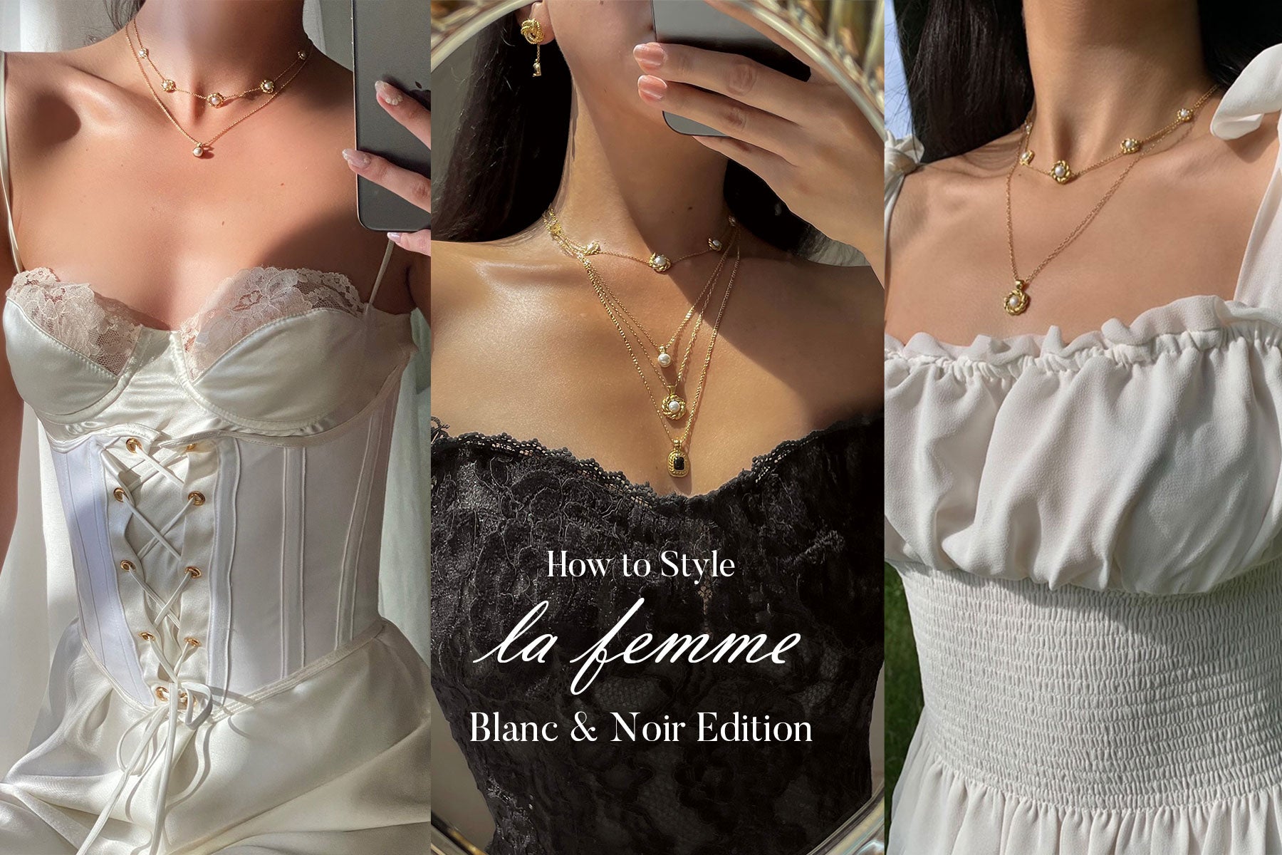 How To Style La Femme: Noir & Blanc Edition