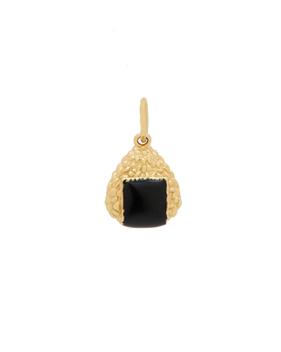 Solid Gold Chihiro's Onigiri Pendant