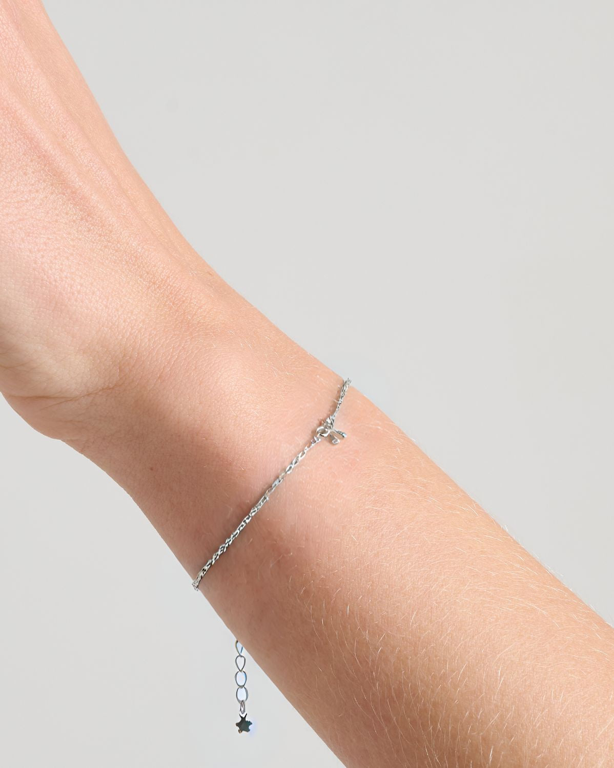 Dainty Bow Bracelet - Sterling Silver