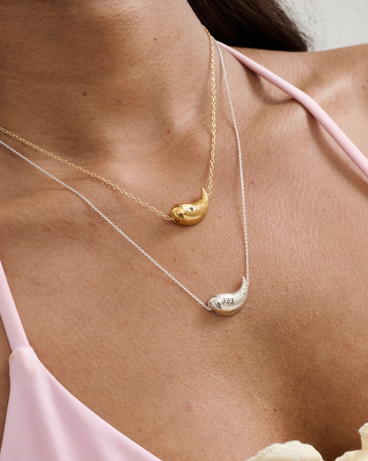 Inyo Engravable Necklace - Sterling Silver