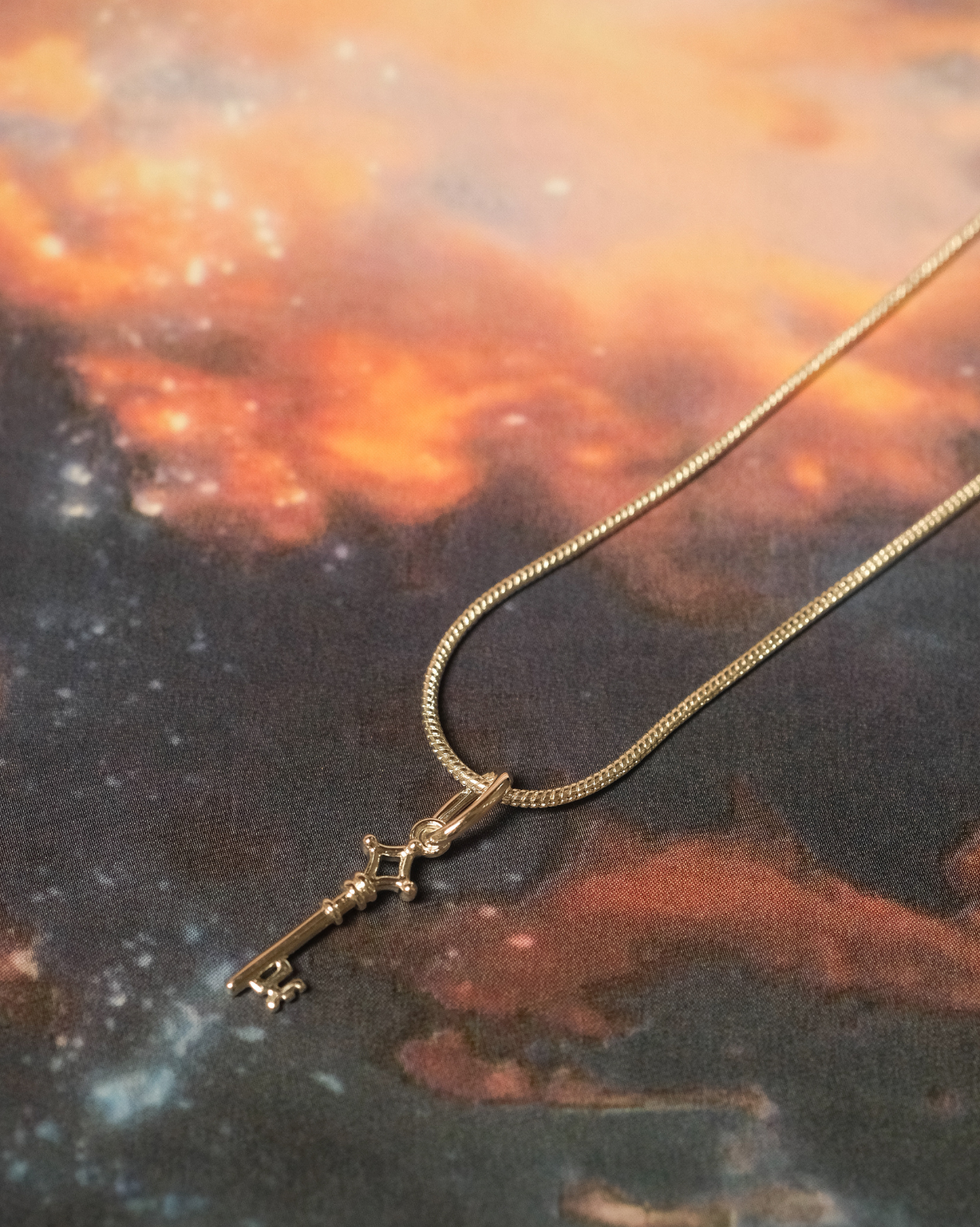 Eren’s Key Necklace - Sterling Silver