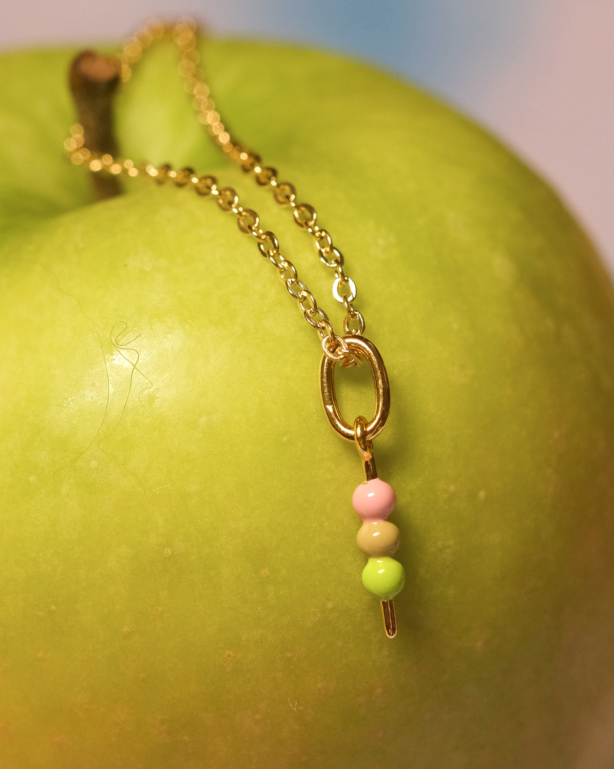 Solid Gold Dango Charm