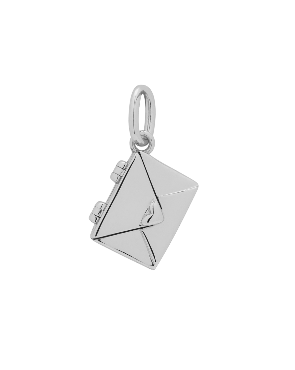 Love Letter Engraved Pendant - Sterling Silver