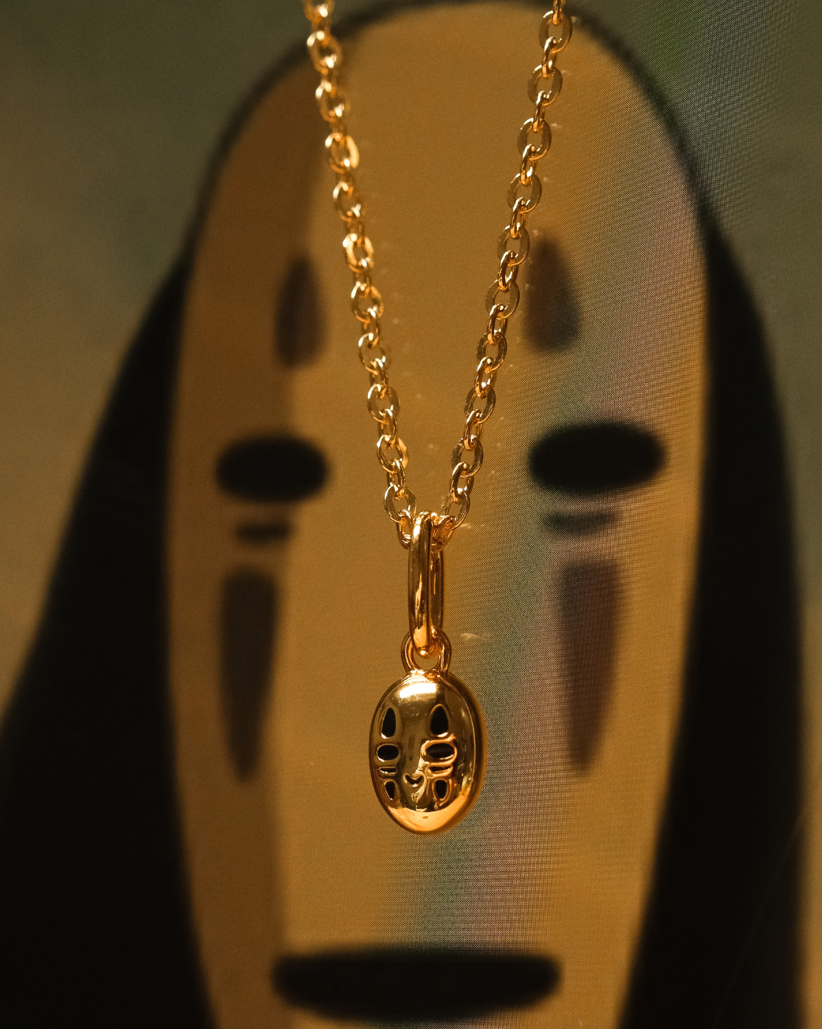 Solid Gold No Face Charm