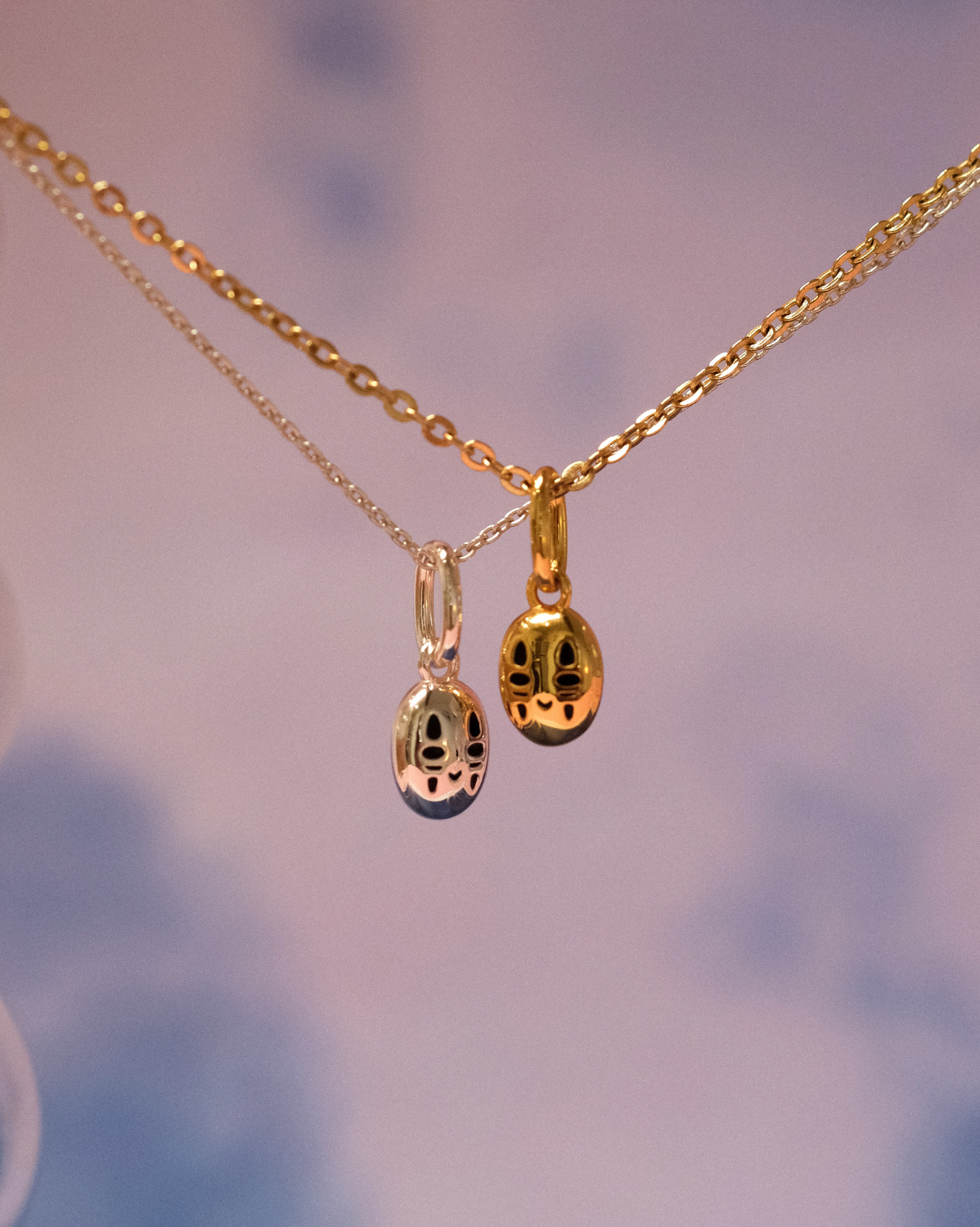 Solid Gold No Face Charm