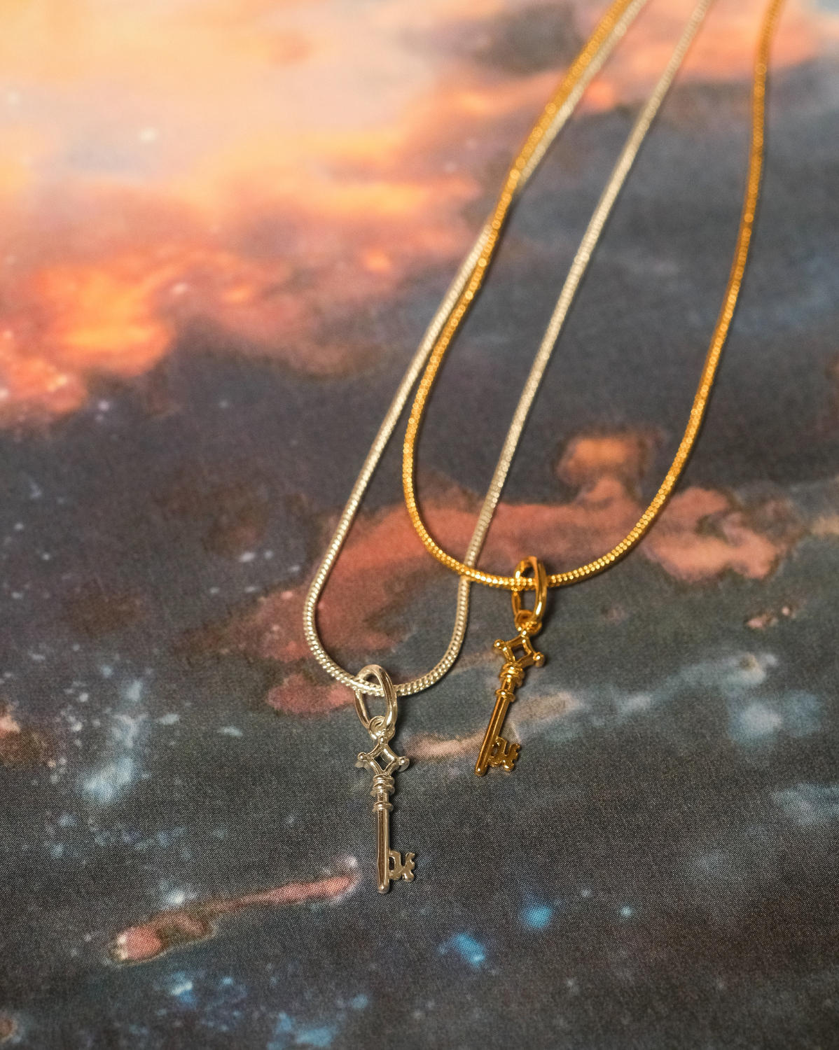 Eren’s Key Necklace - Sterling Silver