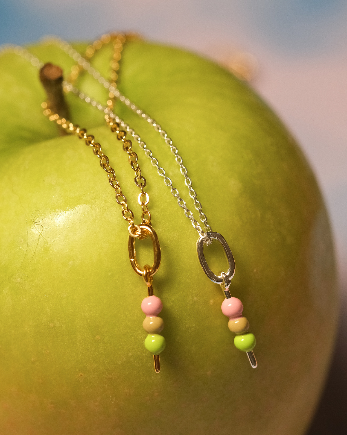 Solid Gold Dango Charm