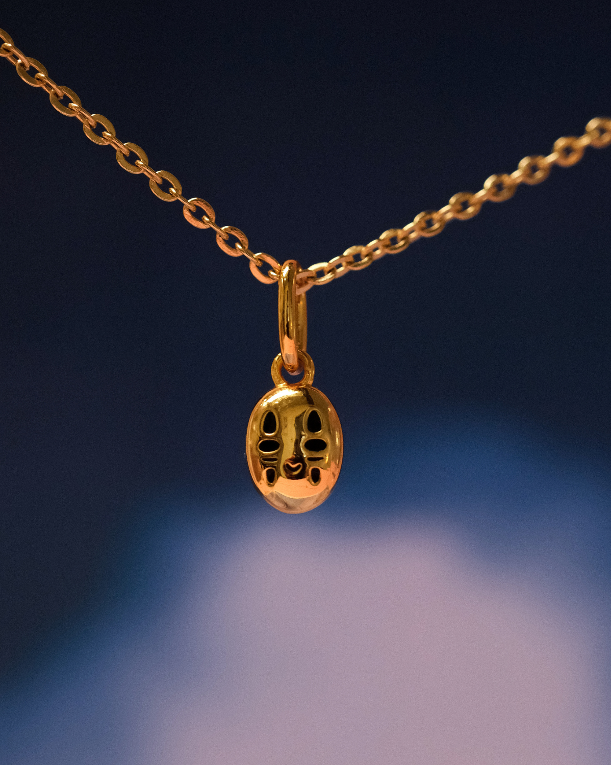 Solid Gold No Face Charm