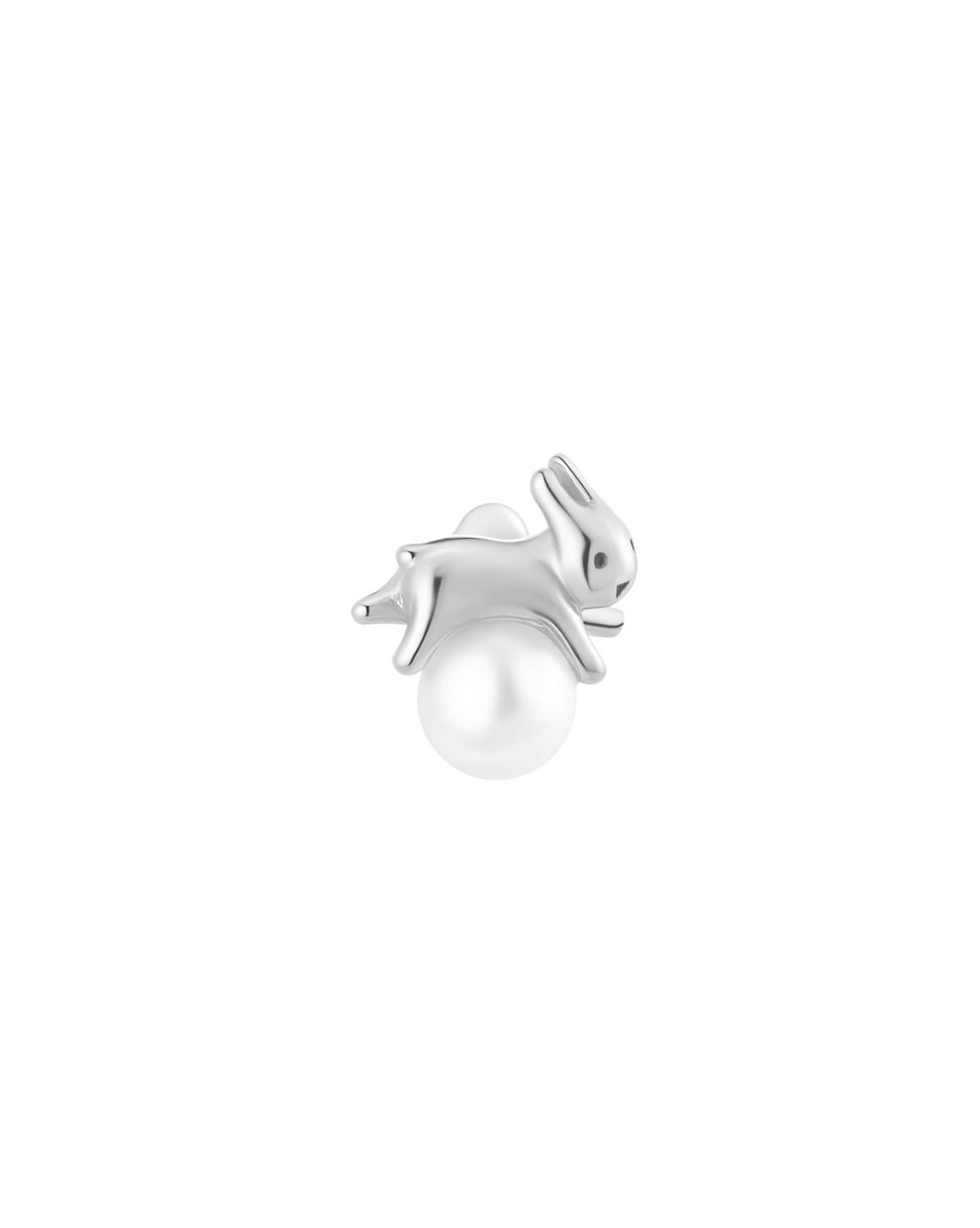 Yue Yue Pearl Piercing - Sterling Silver
