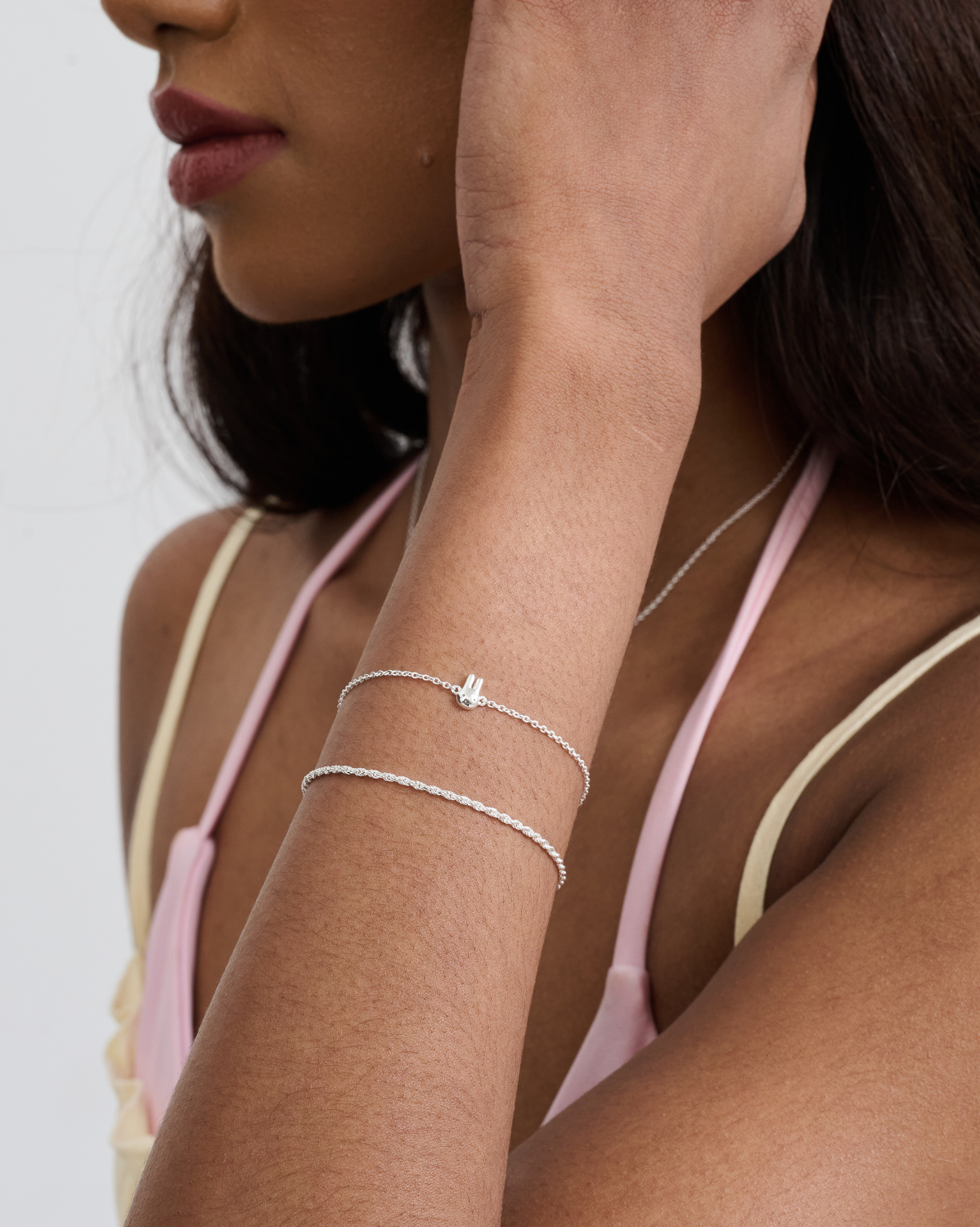 Vivi Rope Bracelet - Sterling Silver