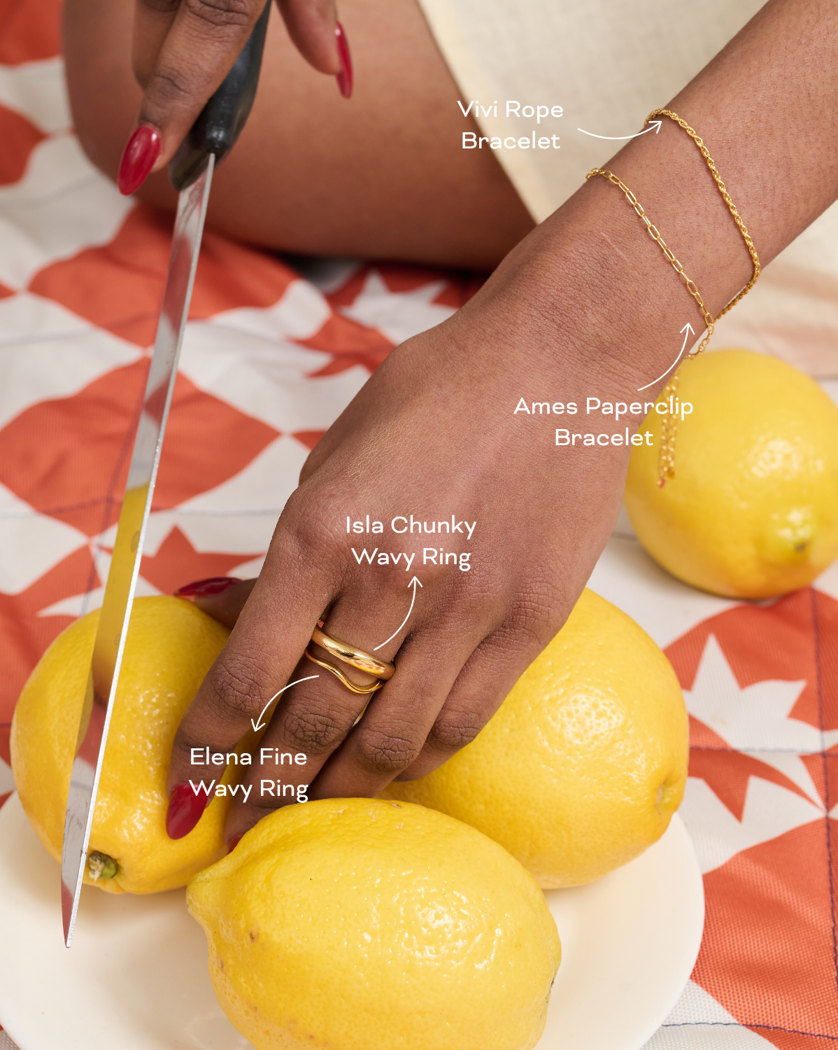 Ames Paperclip Bracelet - Sterling Silver