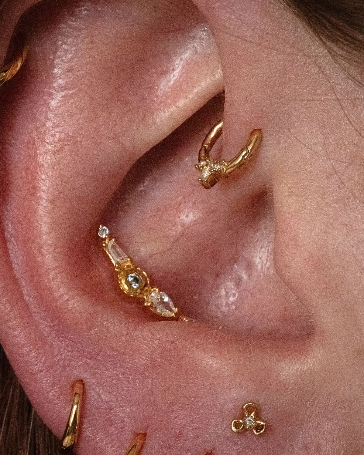 Abell 2744 Cluster Piercing