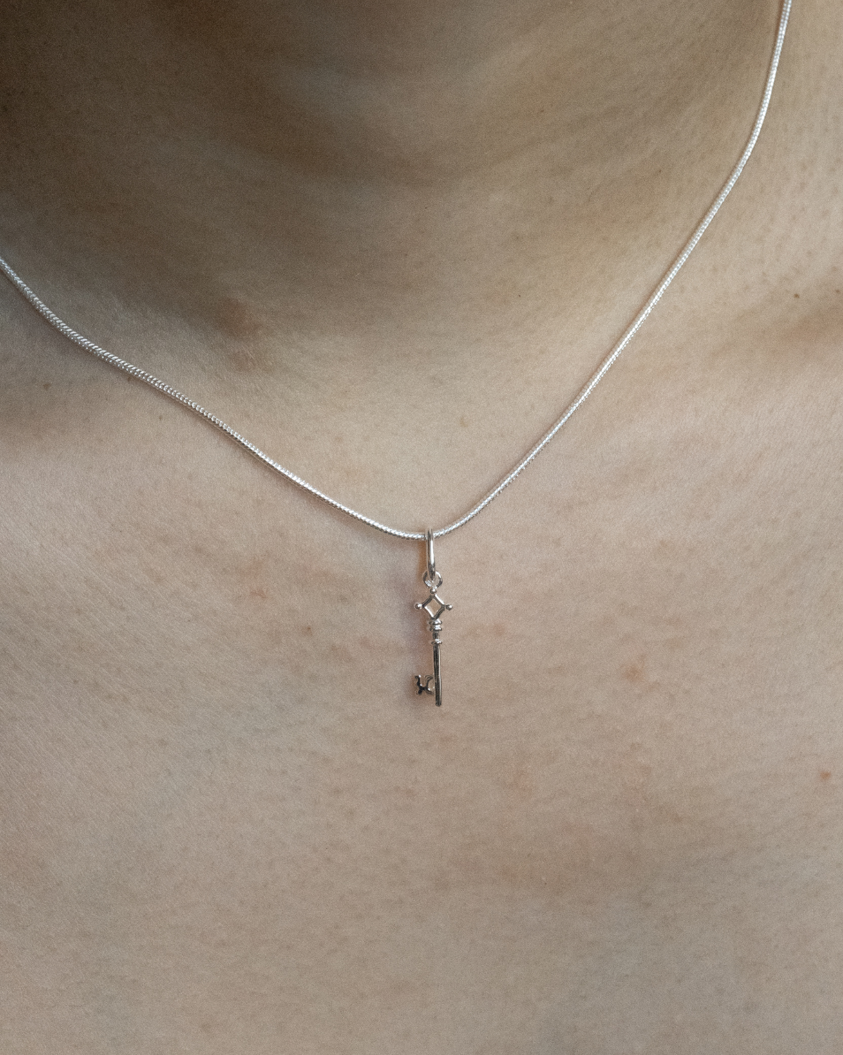 Eren’s Key Necklace - Sterling Silver