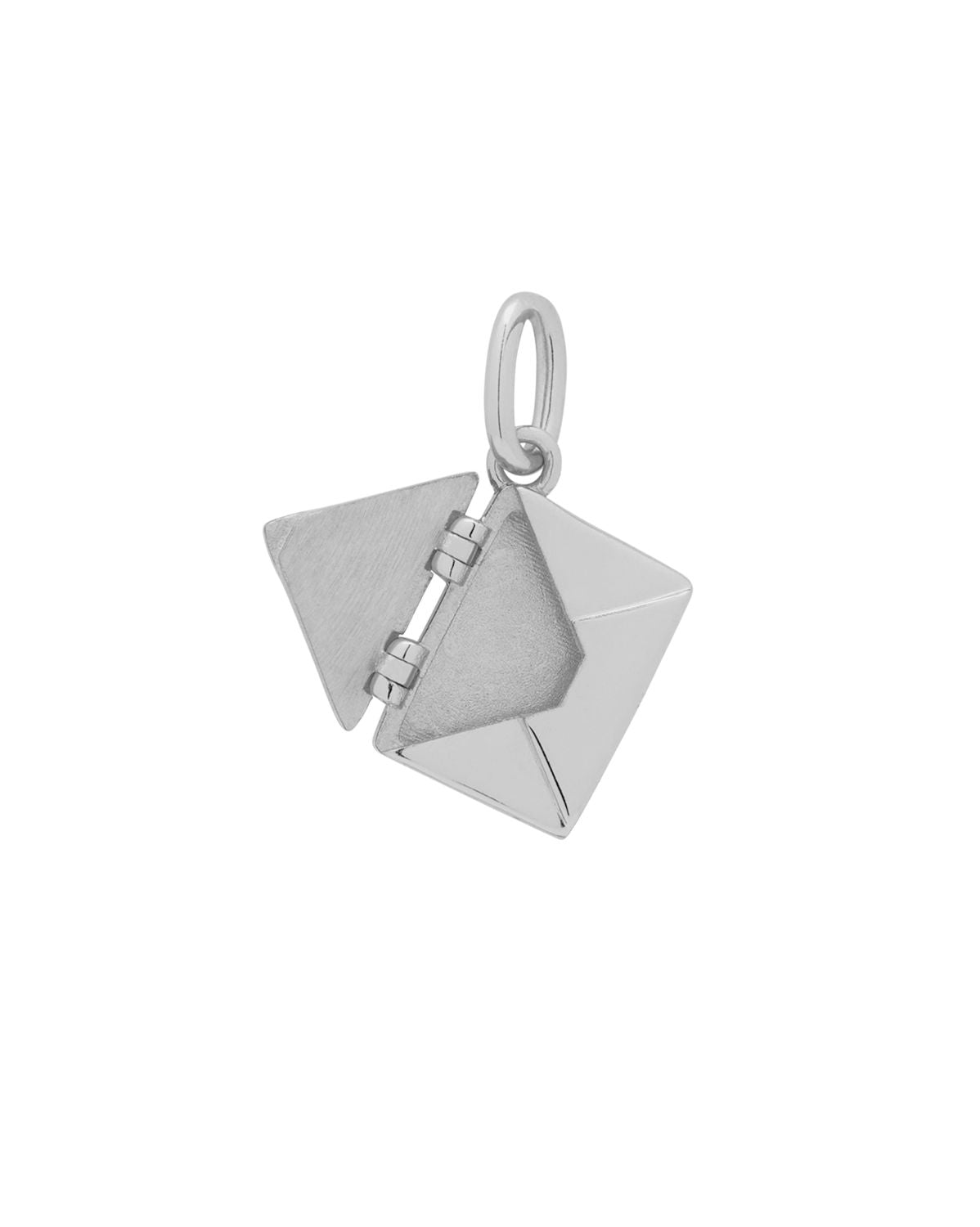 Love Letter Engraved Pendant - Sterling Silver
