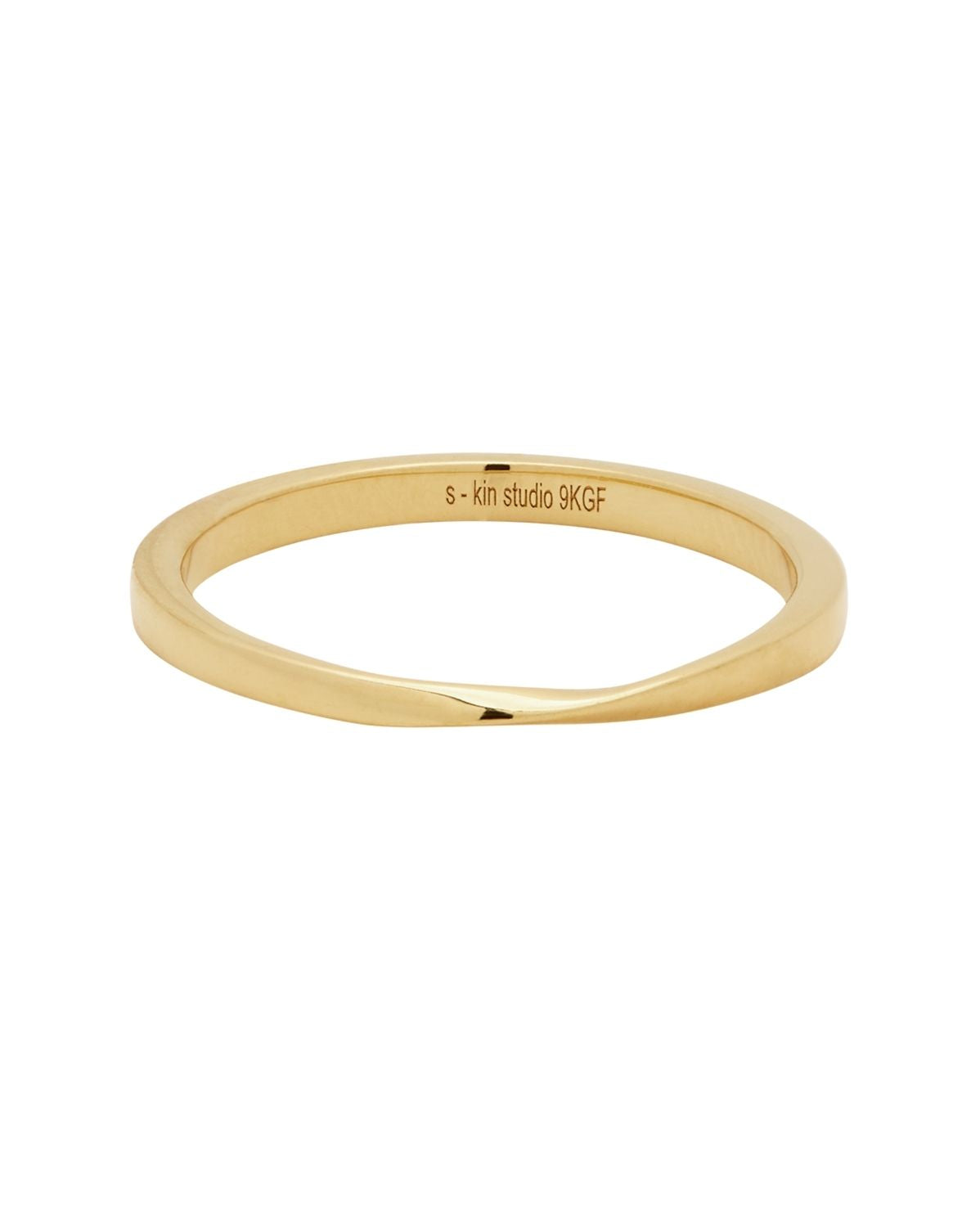 Solid Gold Sloane Twist Ring