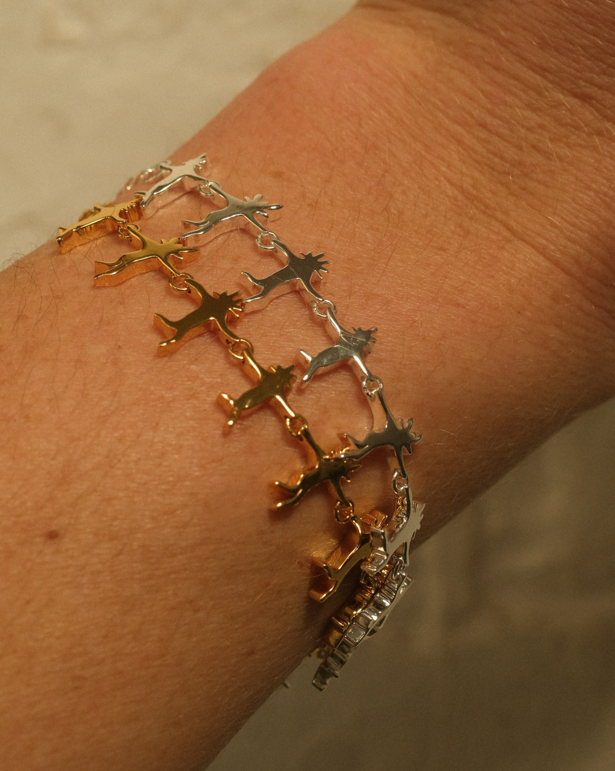 Star Children Bracelet - Sterling Silver
