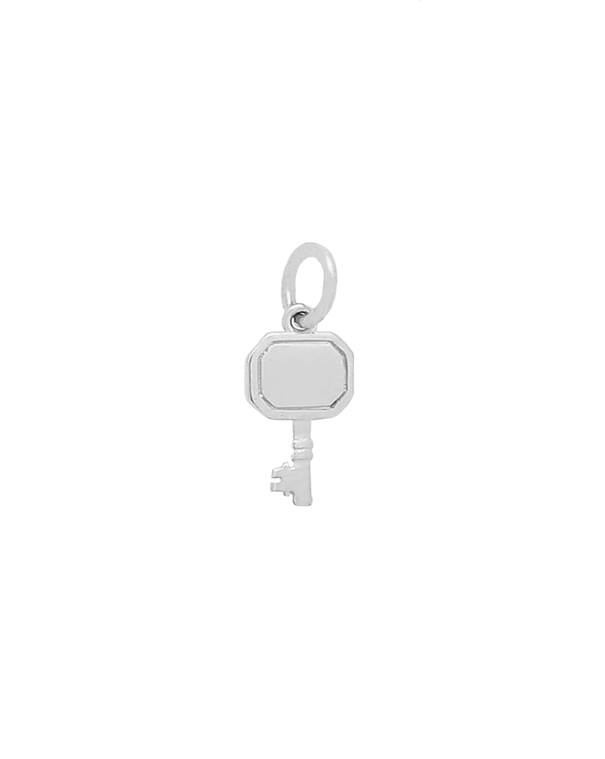 Anywhere Key Engravable Pendant - Sterling Silver