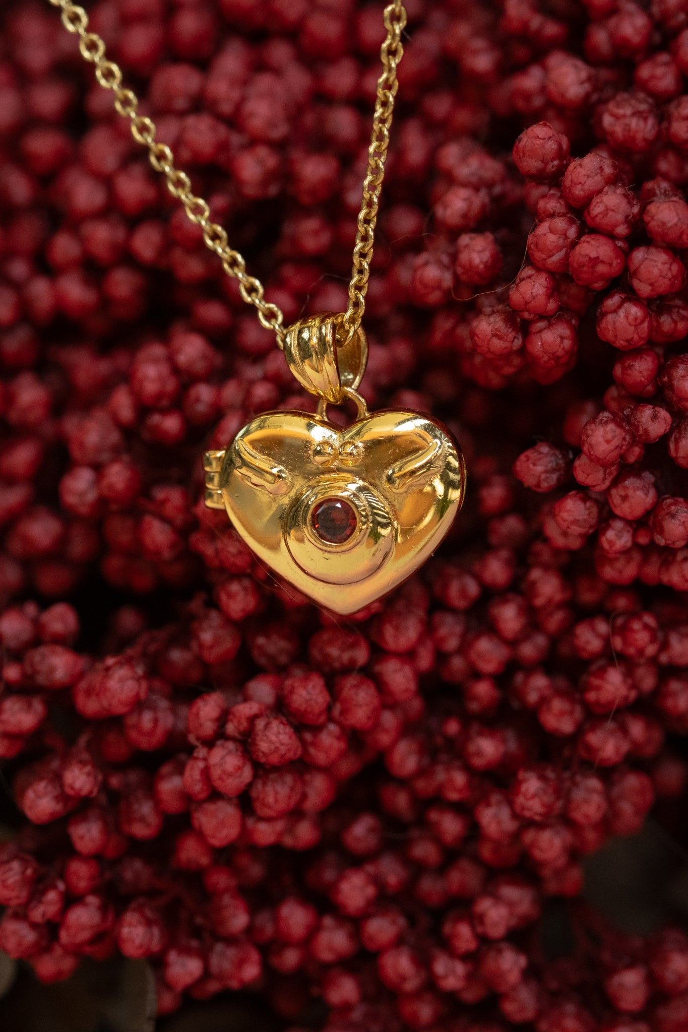 Solid Gold Sailor Moon Brooch Locket