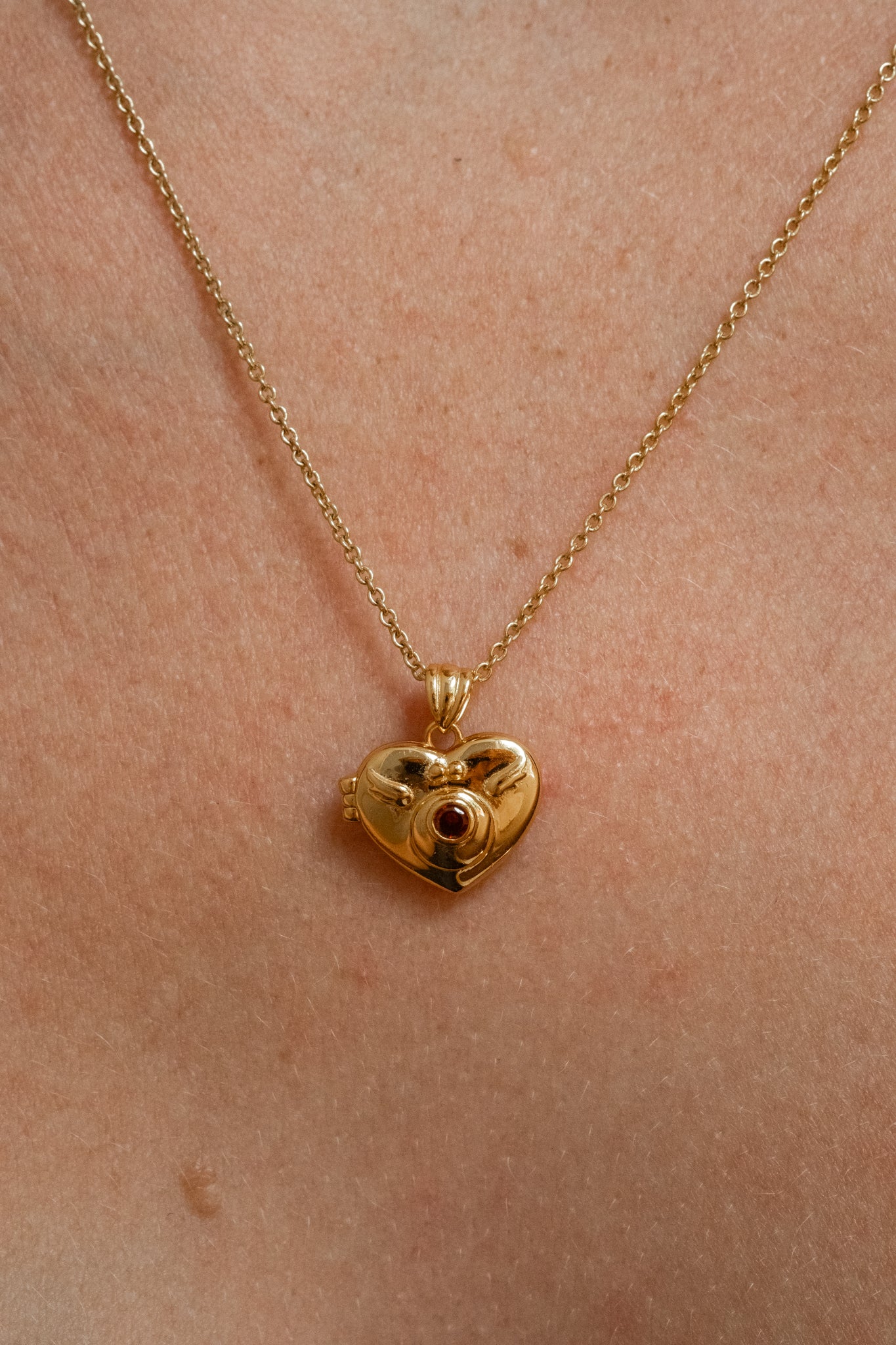 Solid Gold Sailor Moon Brooch Locket