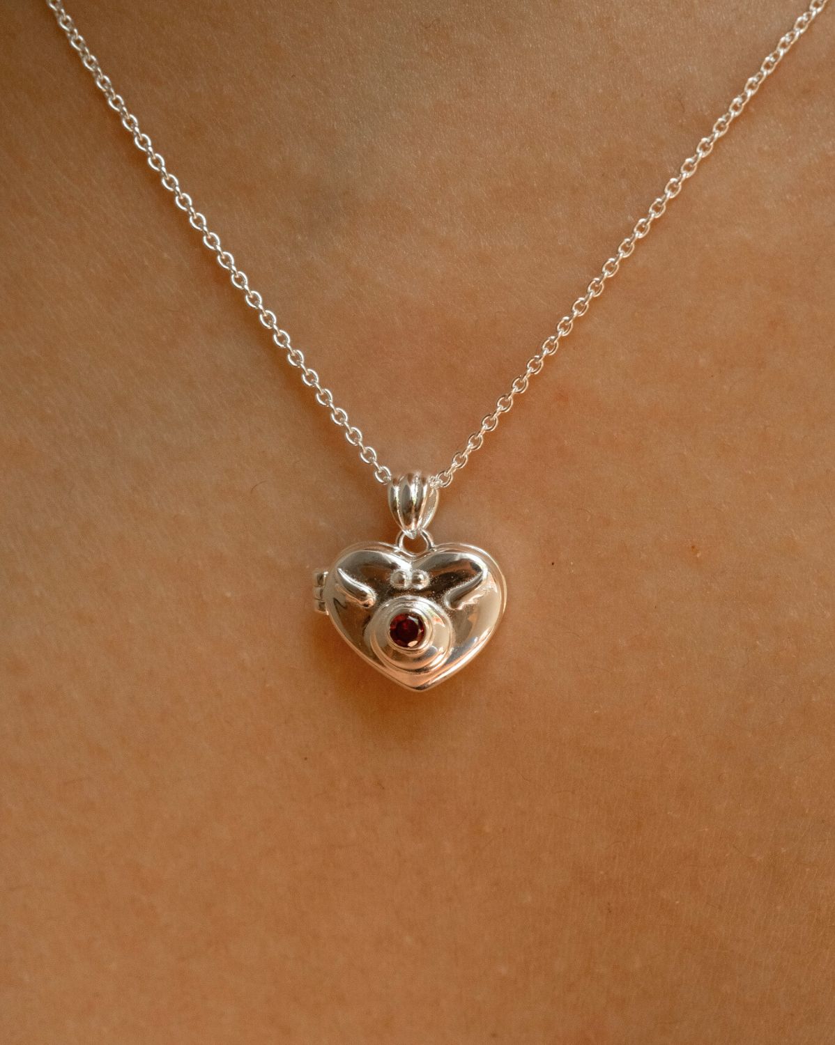 Sailor Moon Brooch Locket - Sterling Silver