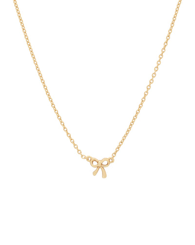 Dainty Bow Choker Necklace