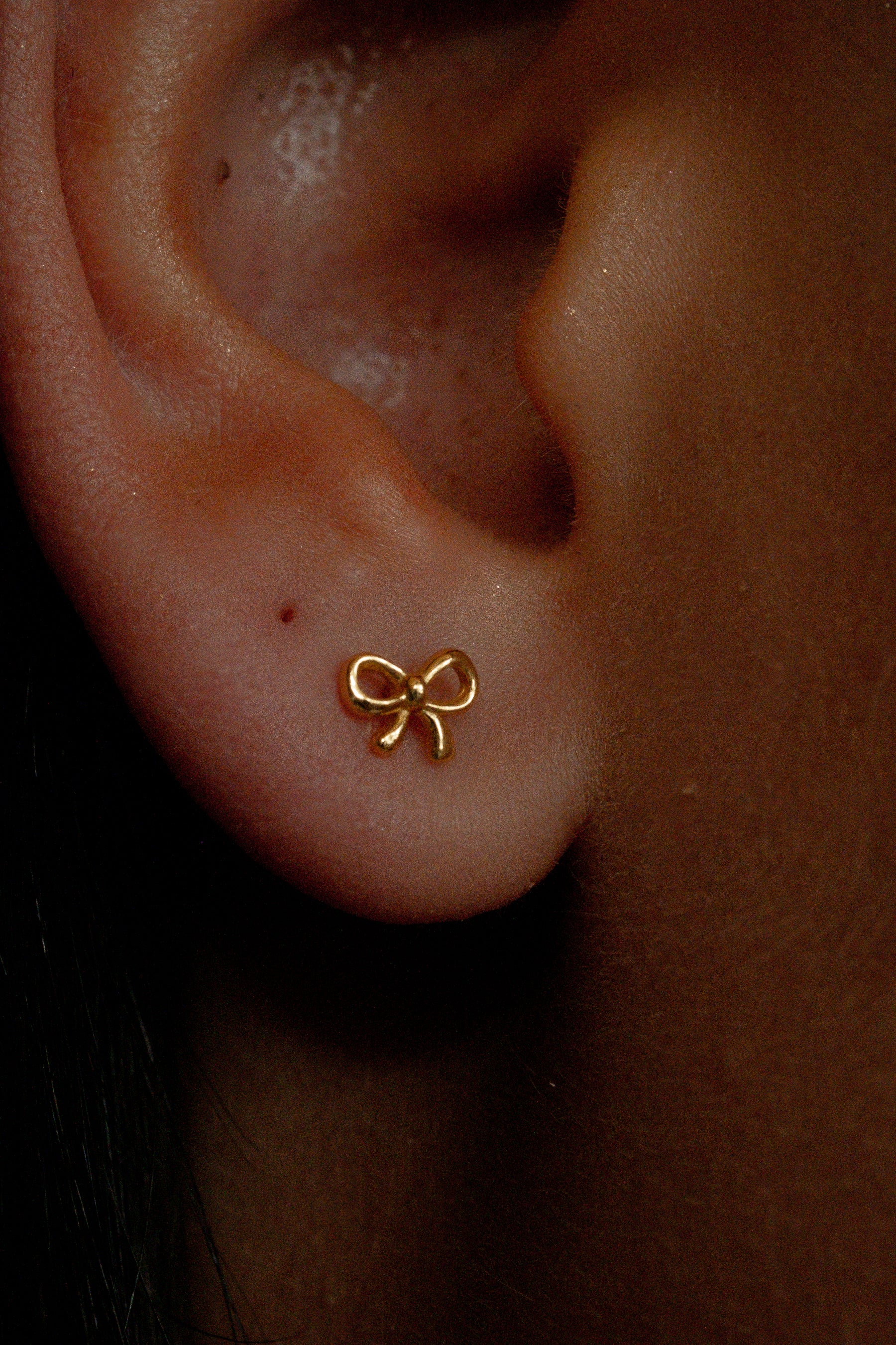 Mini Bow Piercing Stud