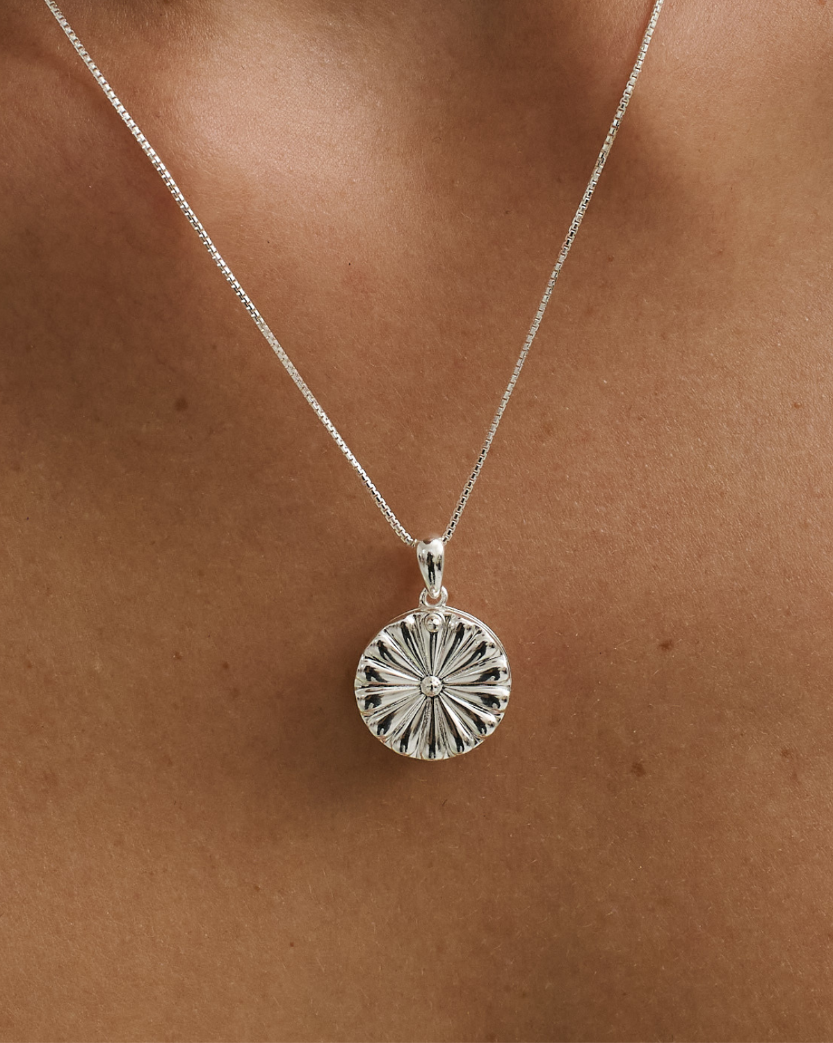 Mandarin Snake Necklace - Sterling Silver