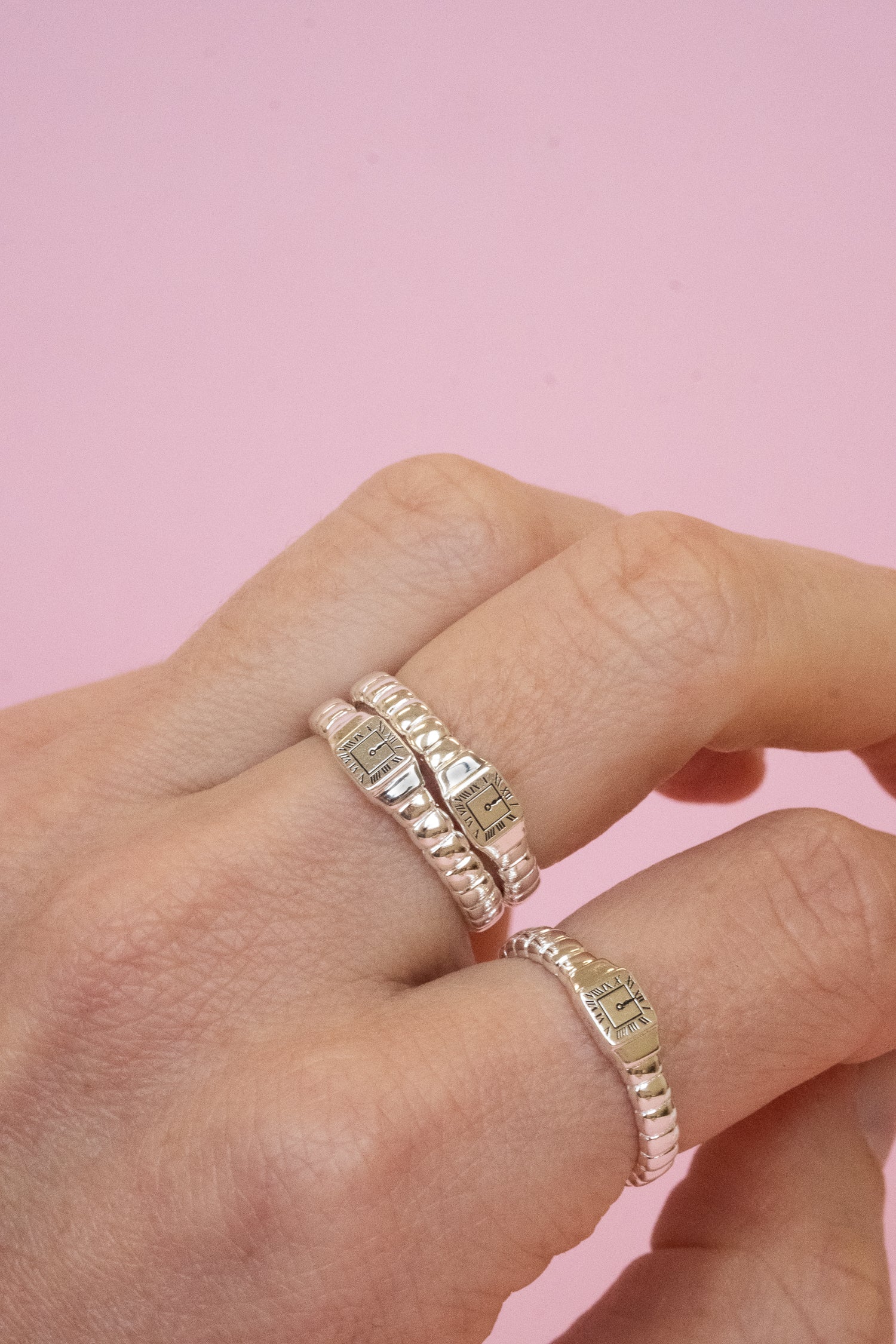 Midnights Watch Ring - Sterling Silver