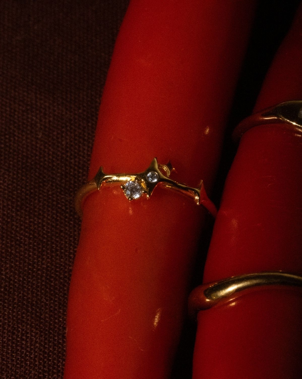 Solid Gold Elira Sparkle Ring
