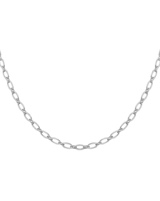 Figaro Charm Necklace - Sterling Silver