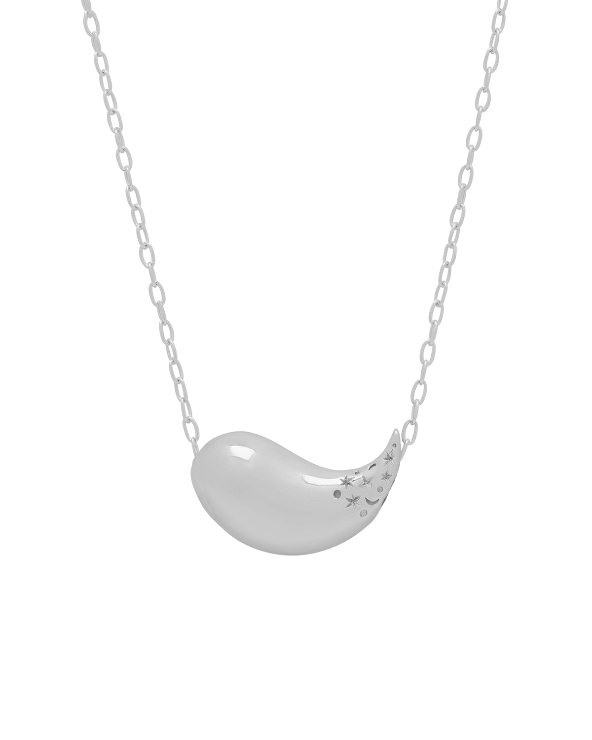 Inyo Engravable Necklace - Sterling Silver