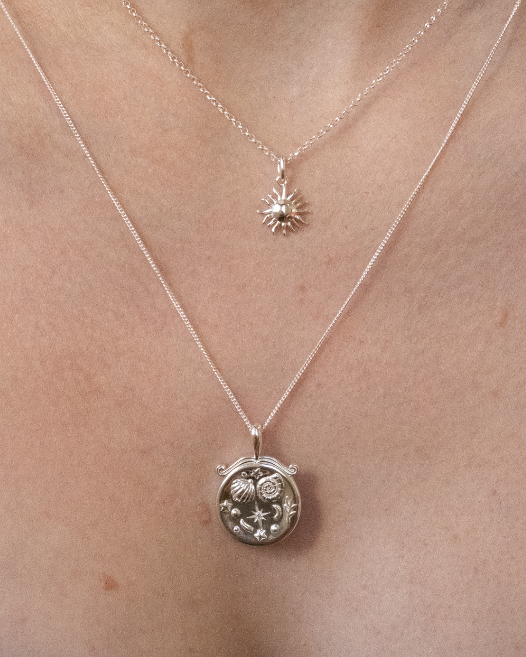 Memoir Trinket Necklace - Sterling Silver