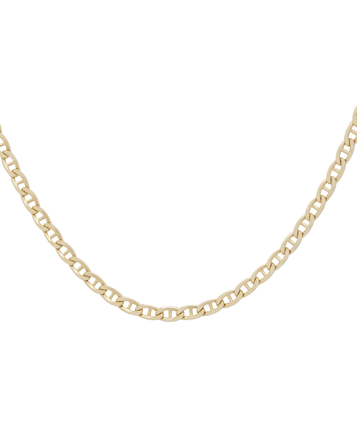 14K Solid Gold Mitchell Mariner Necklace