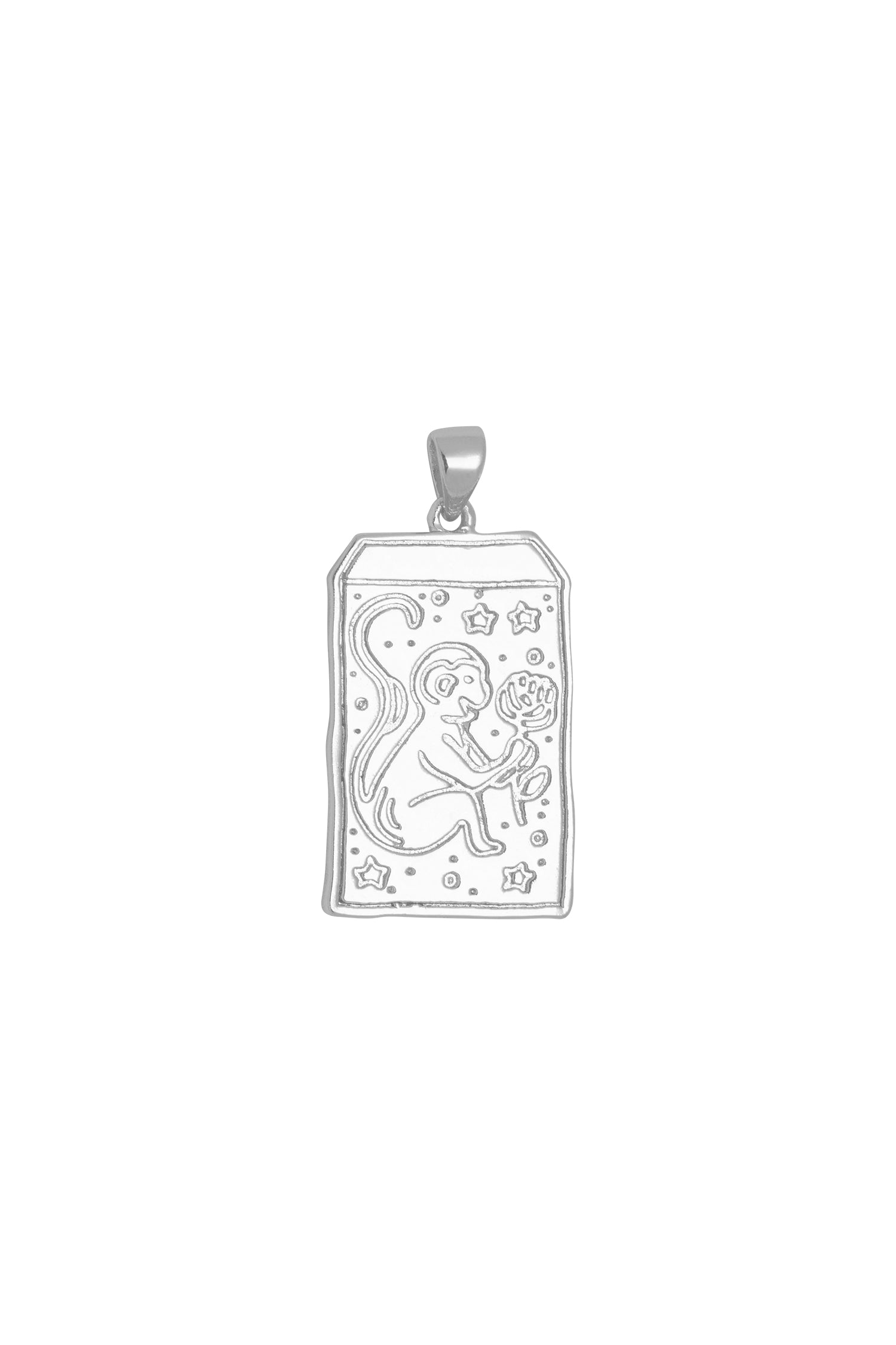 Pay What You Want - Monkey Chinese Zodiac Pendant (Sterling Silver)