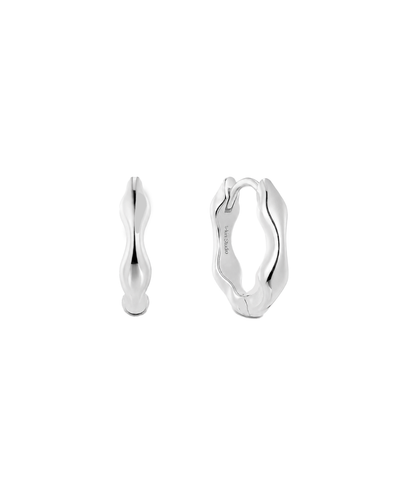 Rina Hoops - Sterling Silver