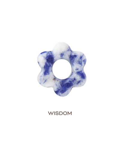Rina Flower Charm - Sodalite
