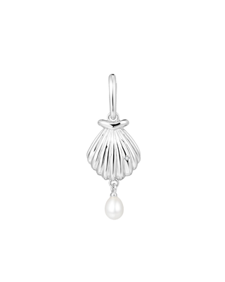 Seashell Charm - Sterling Silver