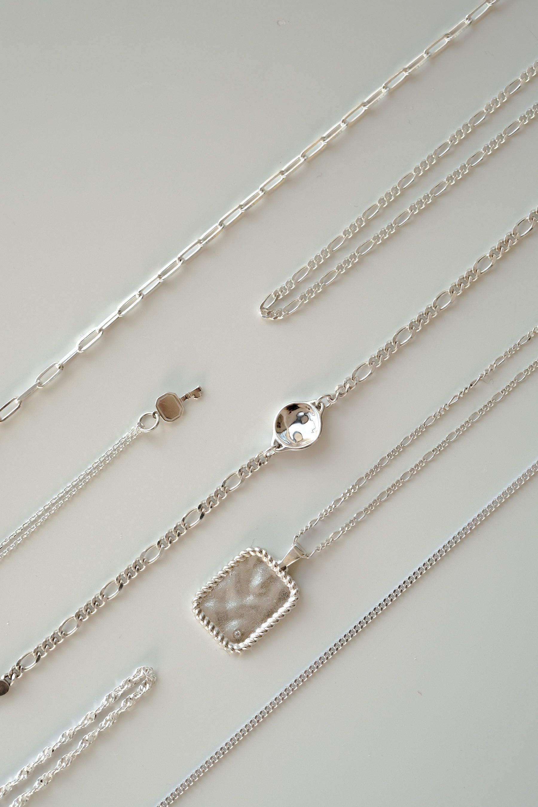 Favourite Figaro Chain Necklace - Sterling Sliver
