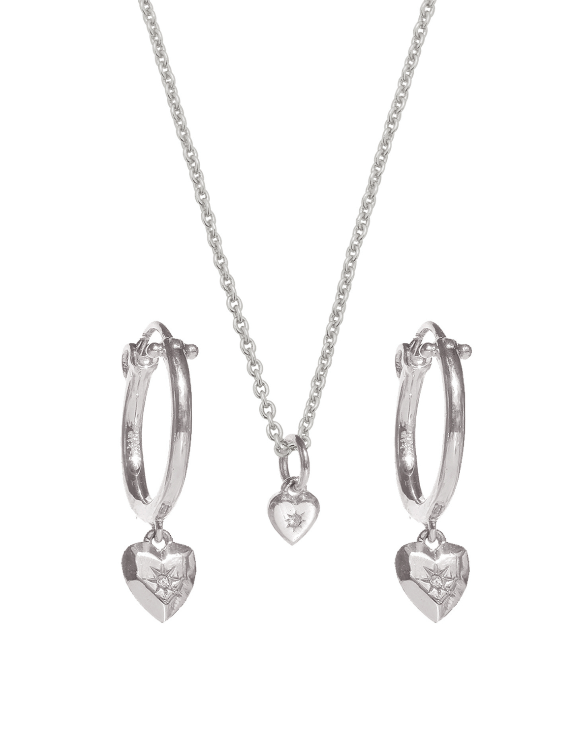 The Heart Gift Set - Sterling Silver