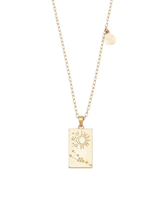 Taurus Zodiac Necklace in 18K Gold Filled | Minimal Gold Jewelry – S ...