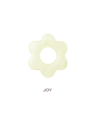 Rina Flower Charm - Yellow Quartz