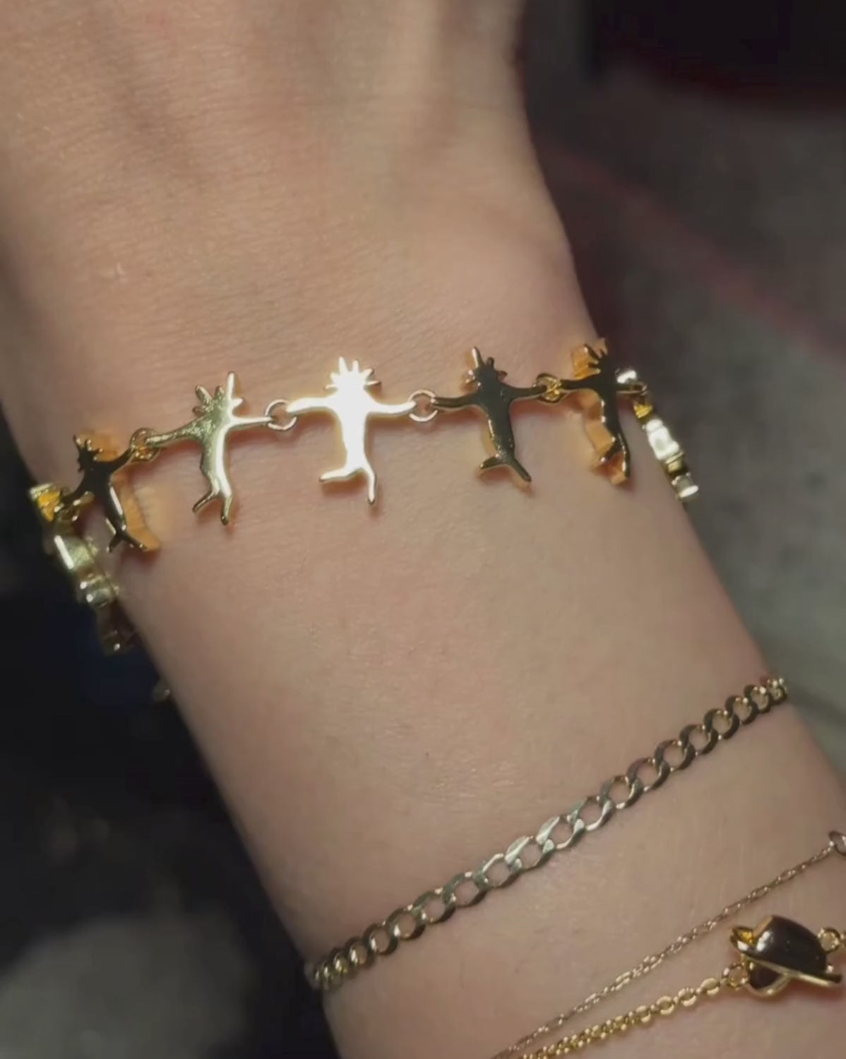 Star Children Bracelet - Sterling Silver