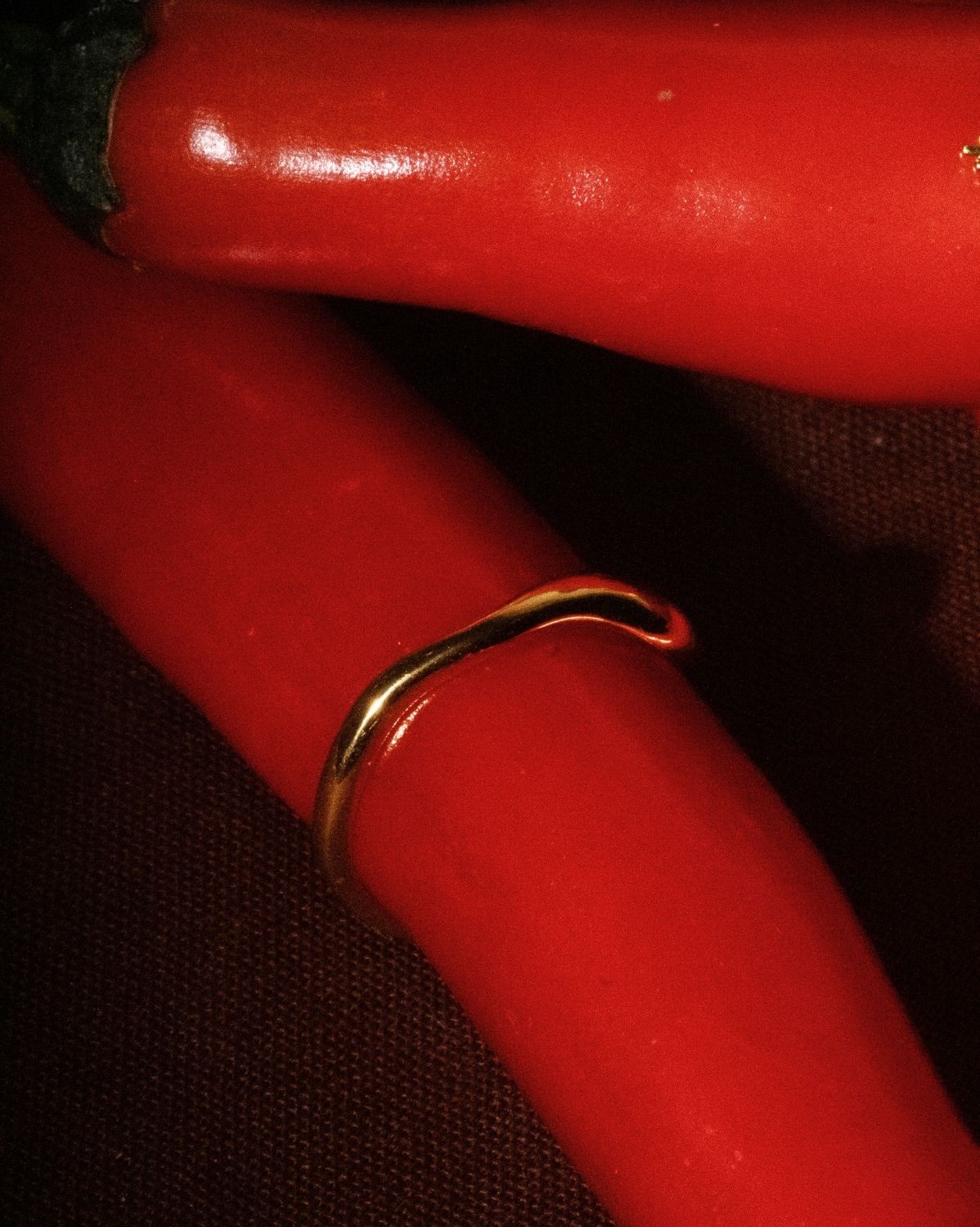 Solid Gold Romy Wave Ring