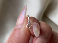 Madonna Pearl Charm - Sterling Silver
