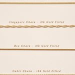 Box Chain Necklace - S-kin Studio Jewelry | Minimal Jewellery That Lasts.