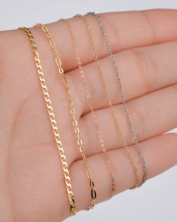 14K Solid Gold Hong Rope Bracelet | S-kin Studio Jewelry | Ethical Permanent Jewelry