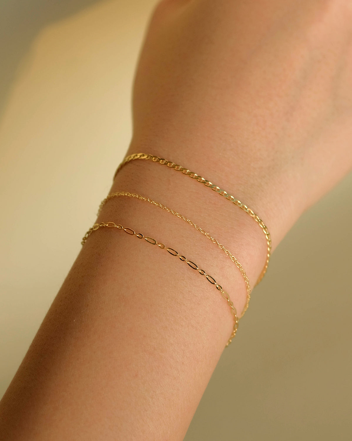 14K Solid Gold Rosalita Bracelet | S-kin Studio Jewelry | Ethical Permanent Bracelets