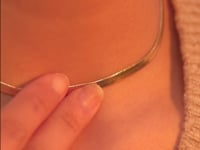 Adelina Flat Choker Necklace