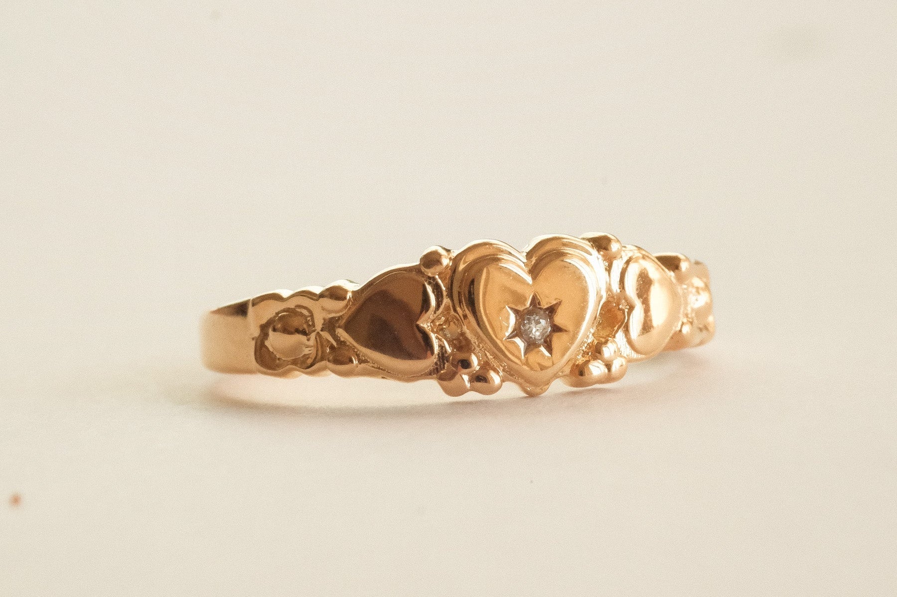 Patricia Heirloom Ring - Gold-Filled - S-kin Studio Jewelry | Minimal Jewellery That Lasts.