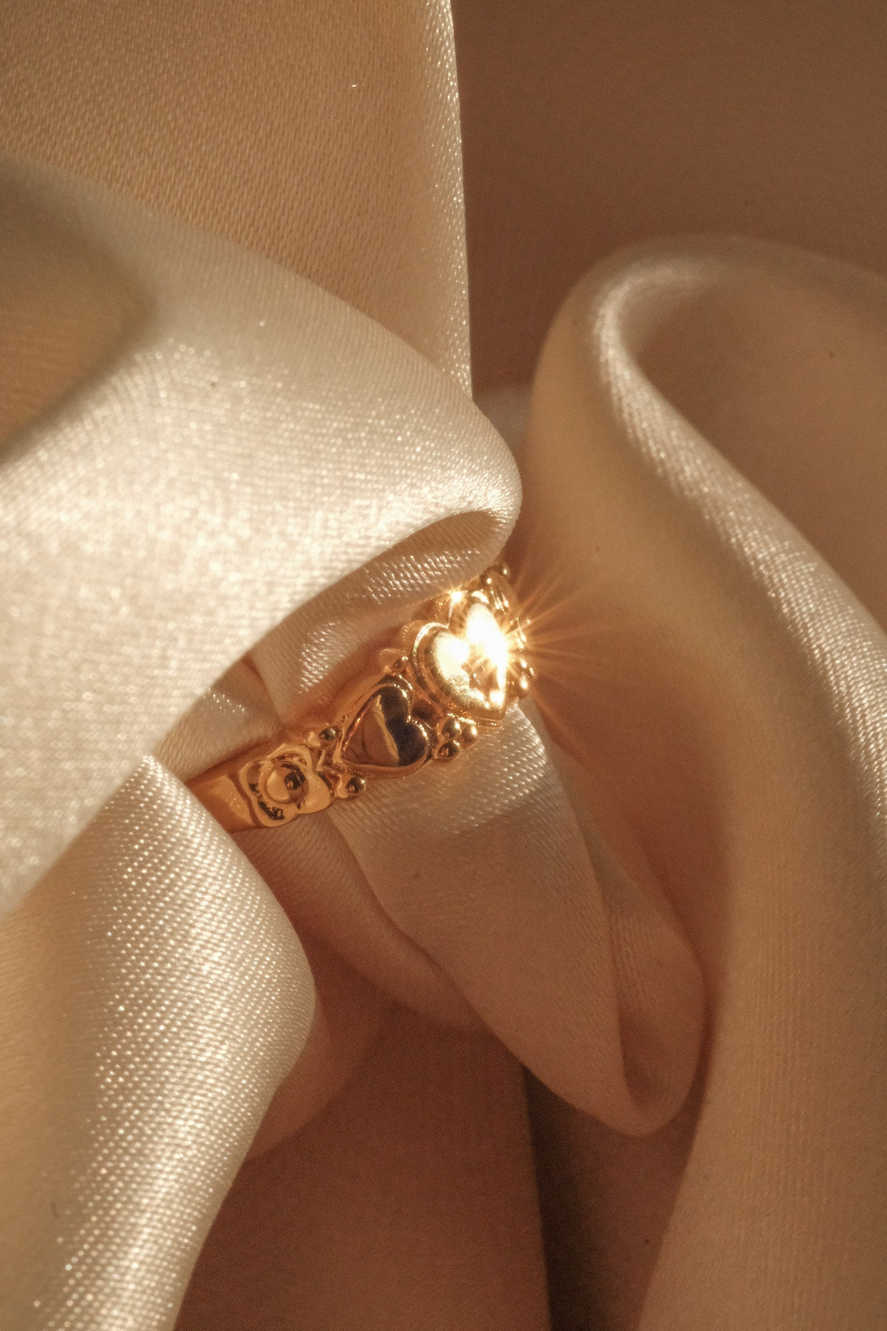 Patricia Heirloom Ring - Gold-Filled - S-kin Studio Jewelry | Minimal Jewellery That Lasts.